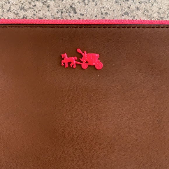 ➰Coach slim wallet/pouch.  5x8” - Picture 2 of 12